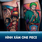 Hình xăm One Piece ngộ nghĩnh, đáng yêu dành cho “Fan ruột” của bộ truyện
