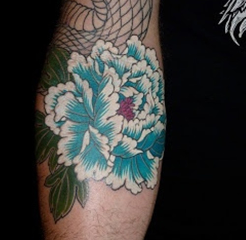 tattoo hoa cúc đại thọ