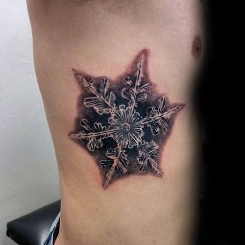xăm bông tuyết ở đâu 