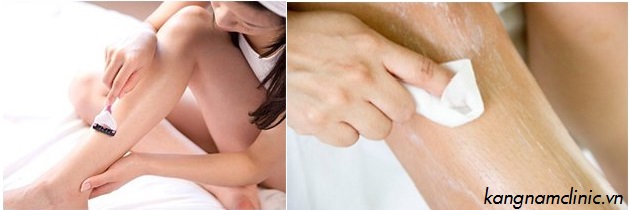 Cạo lông chân đúng cách không khó