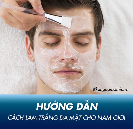 Hướng dẫn 7 cách làm trắng da mặt cho nam giới được nhiều người review nhất