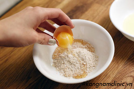 mặt nạ lòng trắng trứng mật ong sữa chua