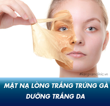 mặt nạ lòng trắng trứng gà