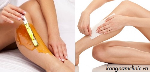 Triệt lông chân tự nhiên bằng đường Triệt lông chân tự nhiên bằng đường