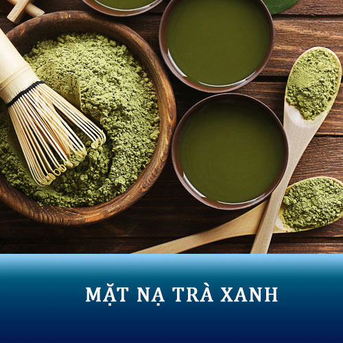 Bất ngờ với 8 công thức làm mặt nạ trà xanh cho da láng mịn