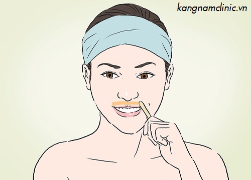 tẩy ria mép bằng oxy già 