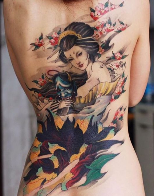 những hình xăm đẹp cho nữ 