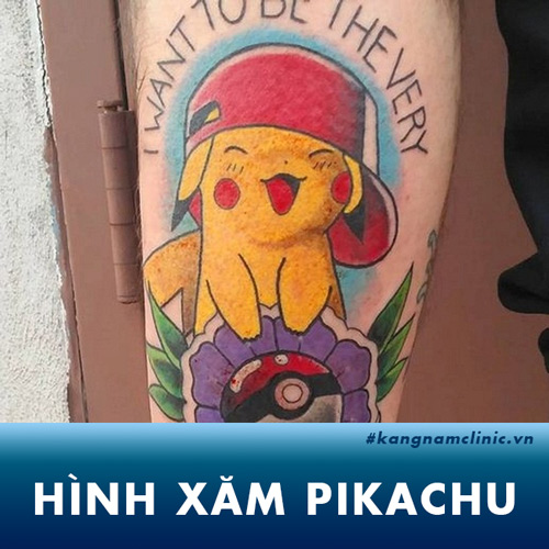 100 Hình xăm Pikachu Pokemon Cực Đẹp, Lạ, Chất nhất năm 2019