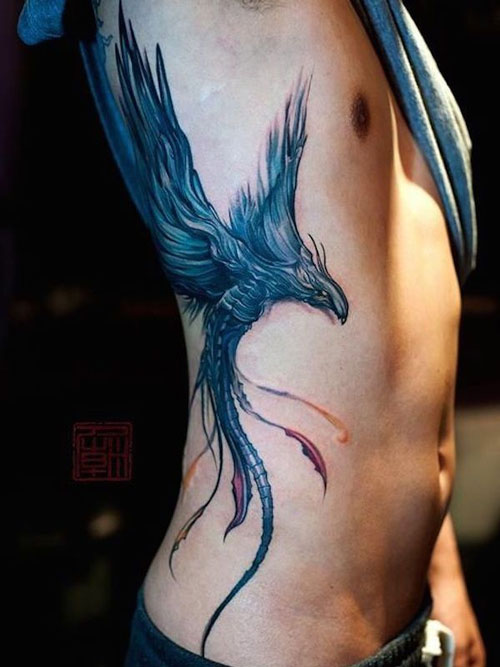 hình xăm phượng hoàng đẹp nhất