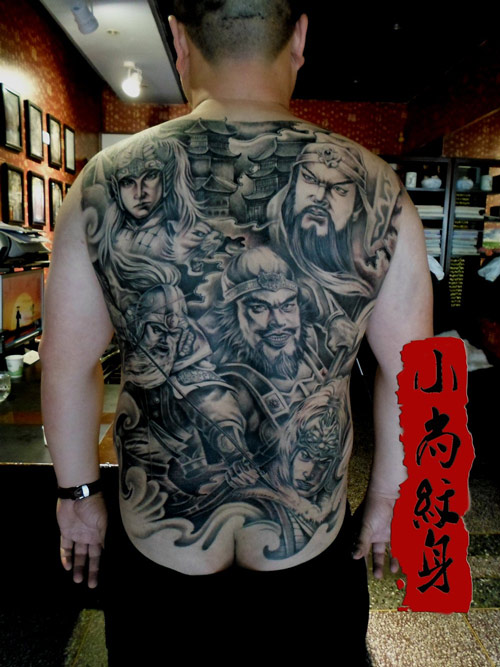 hình xăm ngũ hổ tướng có ý nghĩa gì