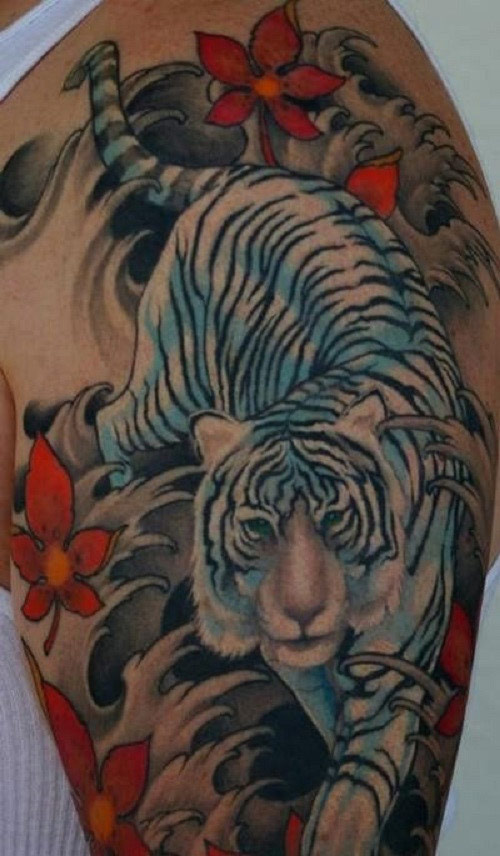hình xăm bạch hổ