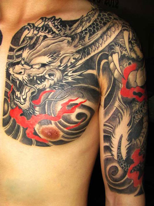 Xăm hình rồng tứ linh