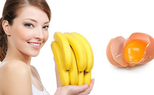 mặt nạ chuối trắng da