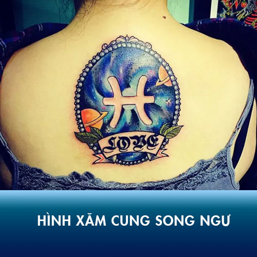 100 Thiết kế hình xăm cung Song Ngư (Pisces) cho các tín đồ yêu thích chiêm tinh