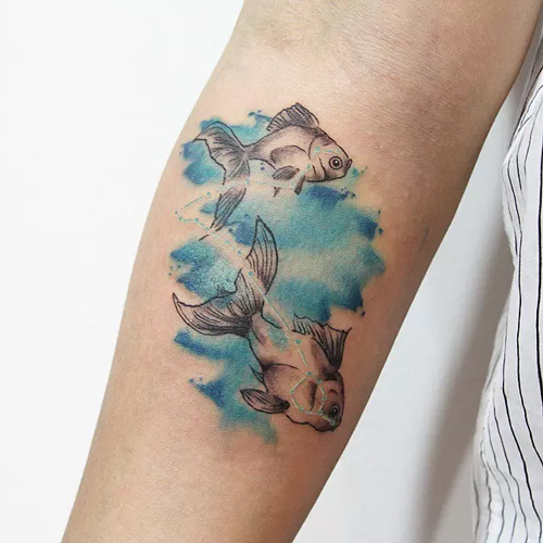 cung song ngư hợp màu gì 