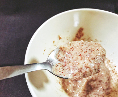 mặt nạ dầu dừa bột đậu đỏ